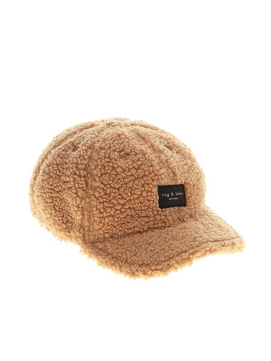 rag & bone Accessories - rag & bone Sherpa Baseball Cap in Camel